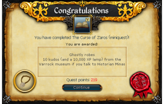 The Curse of Zaros [RS3 Service]