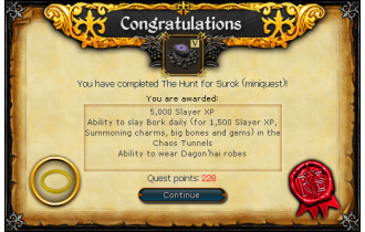 The Hunt for Surok [RS3 Service]