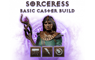 Sorceress - Basic Caster Build [Build Gear Pack]