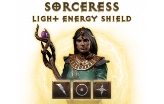 Sorceress - Light Energy Shield Build [Build Gear Pack]