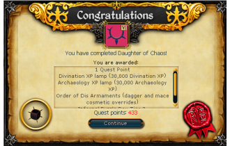 Daughter of Chaos [RS3 Service]