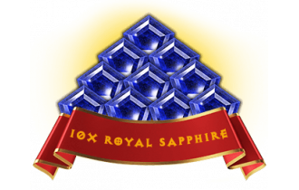 10x Royal Sapphire [Gem]