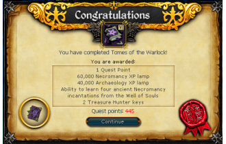 Tomes of the Warlock [RS3 Service]