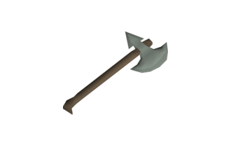 Leaf-bladed Battleaxe (GIM) [OSRS GIM Item]