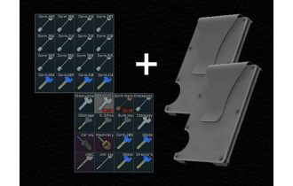 EfT Streets Full Key Set + 2x Keycard Holder Case [Raid-Factory/Account Share]