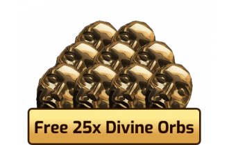 300x Divine Orbs + 25x FREE [Special Bulk Offer]