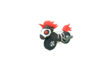 Halloween Black Ponycycle (Adopt Me - Transport) [Legendary]