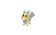 Golden Dragon (Adopt Me - Pet) [Flyable, Rideable]