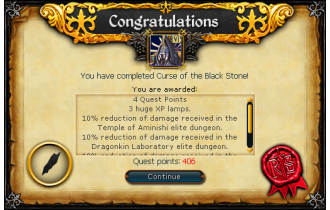 Curse of the Black Stone [RS3 Service]