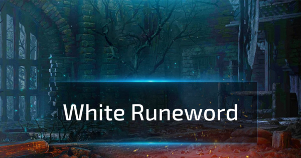 White Runeword - D2R 2.6