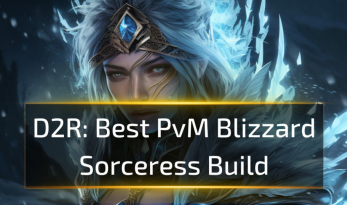 Best PvM Blizzard Sorceress Build -D2R 2.7