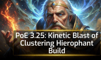 PoE 3.25 Kinetic Blast of Clustering Hierophant Build