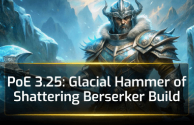 PoE 3.25 Glacial Hammer of Shattering Berserker Build