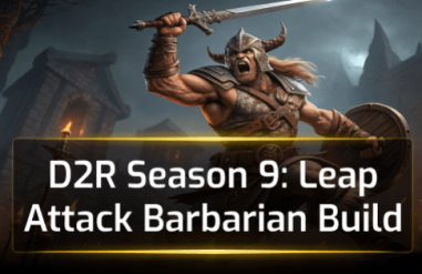 D2R Season 9: Leap Attack Barbarian Build