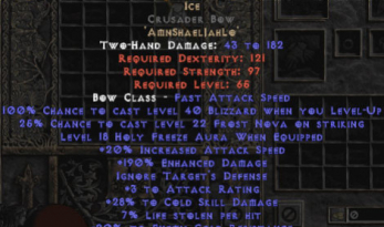 Ice Runeword - D2R 2.6